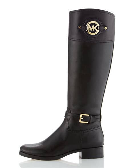 michael kors boots black